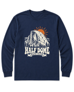 Half Dome Long Sleeve Shirt - Navy