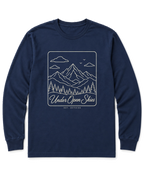 Under Open Skies Long Sleeve Shirt - Navy