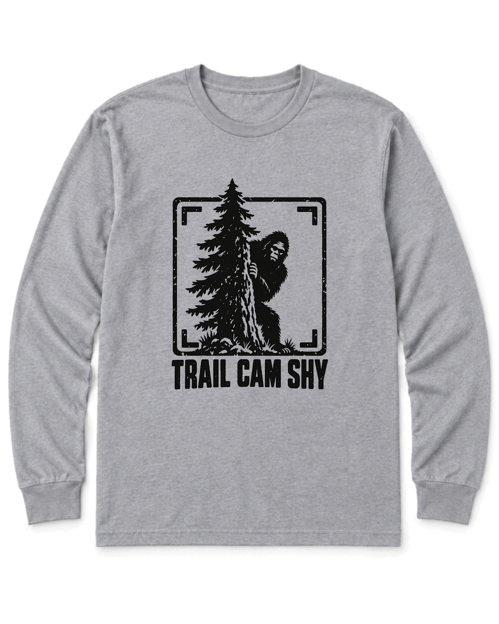 Trail Cam Shy Long Sleeve Shirt - Sport Grey