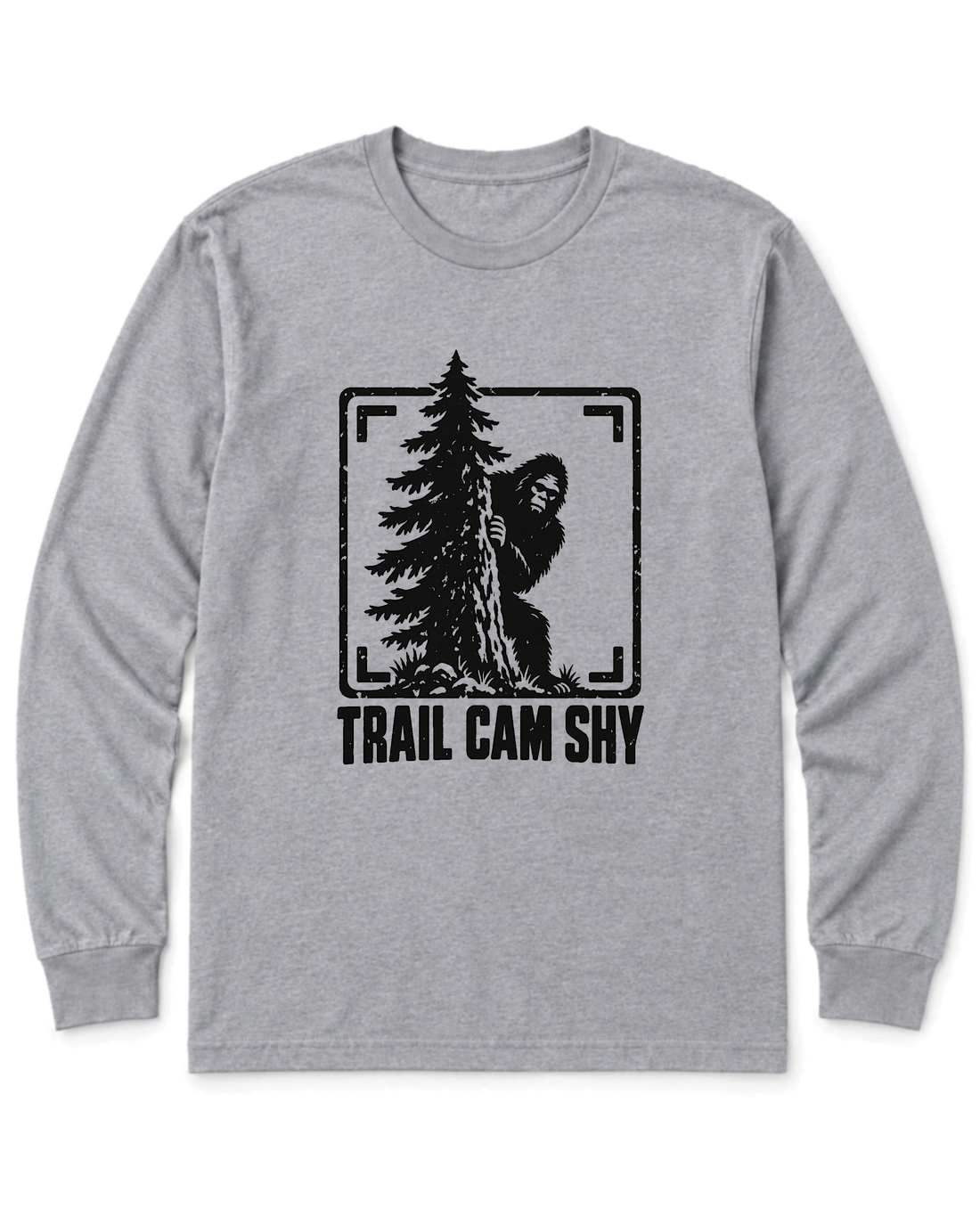 Trail Cam Shy Long Sleeve Shirt - Sport Grey