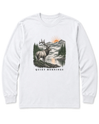 Quiet Mornings Long Sleeve Shirt - White