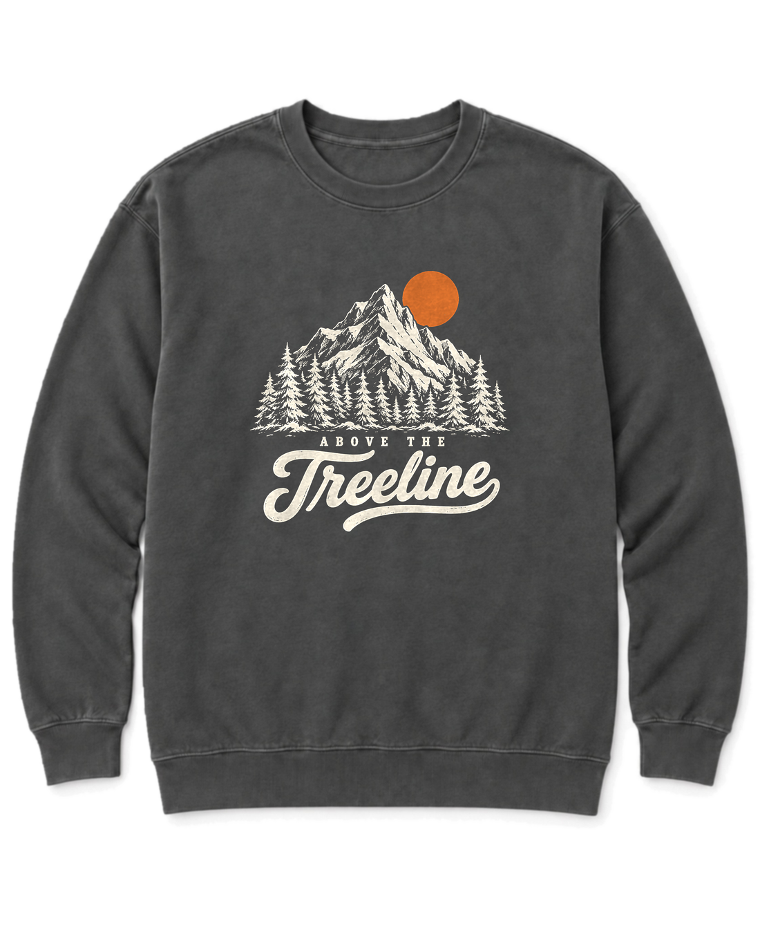 Above the Treeline Sweatshirt - Pepper
