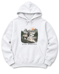 Quiet Mornings Hoodie - White