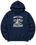 Small Steps, Big Views Hoodie - Navy