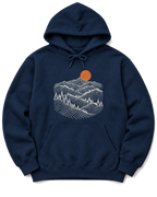 Pine Ridge Moon Hoodie - Navy