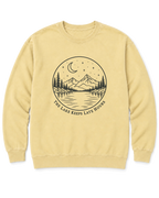 The Lake Keeps Late Hours Sweatshirt - Butter