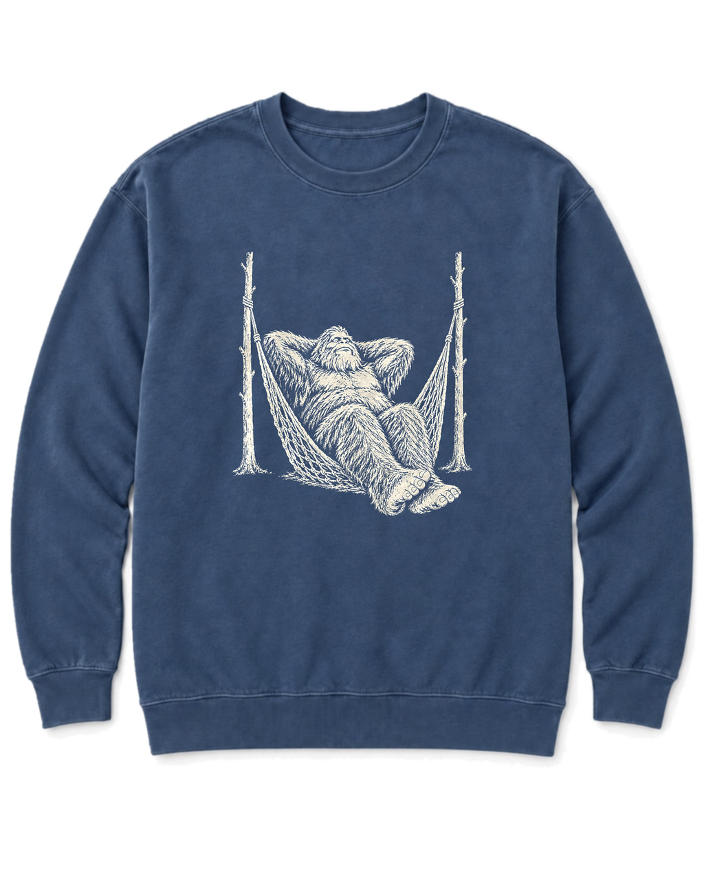 Bigfoot Hammock Sweatshirt - Denim