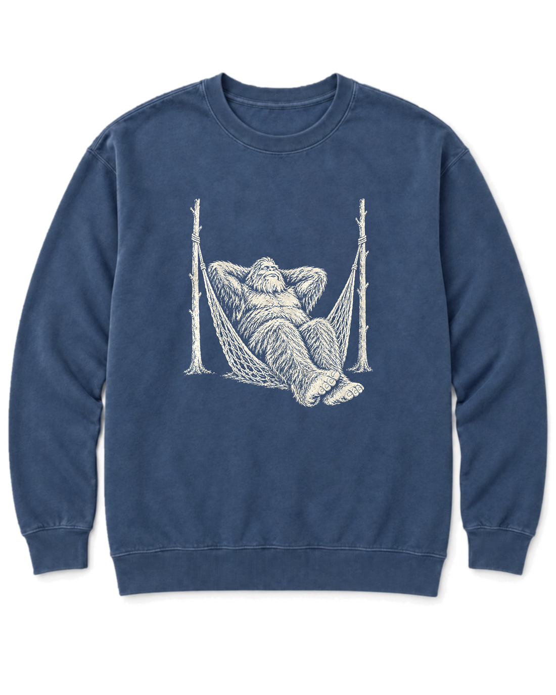 Bigfoot Hammock Sweatshirt - Denim