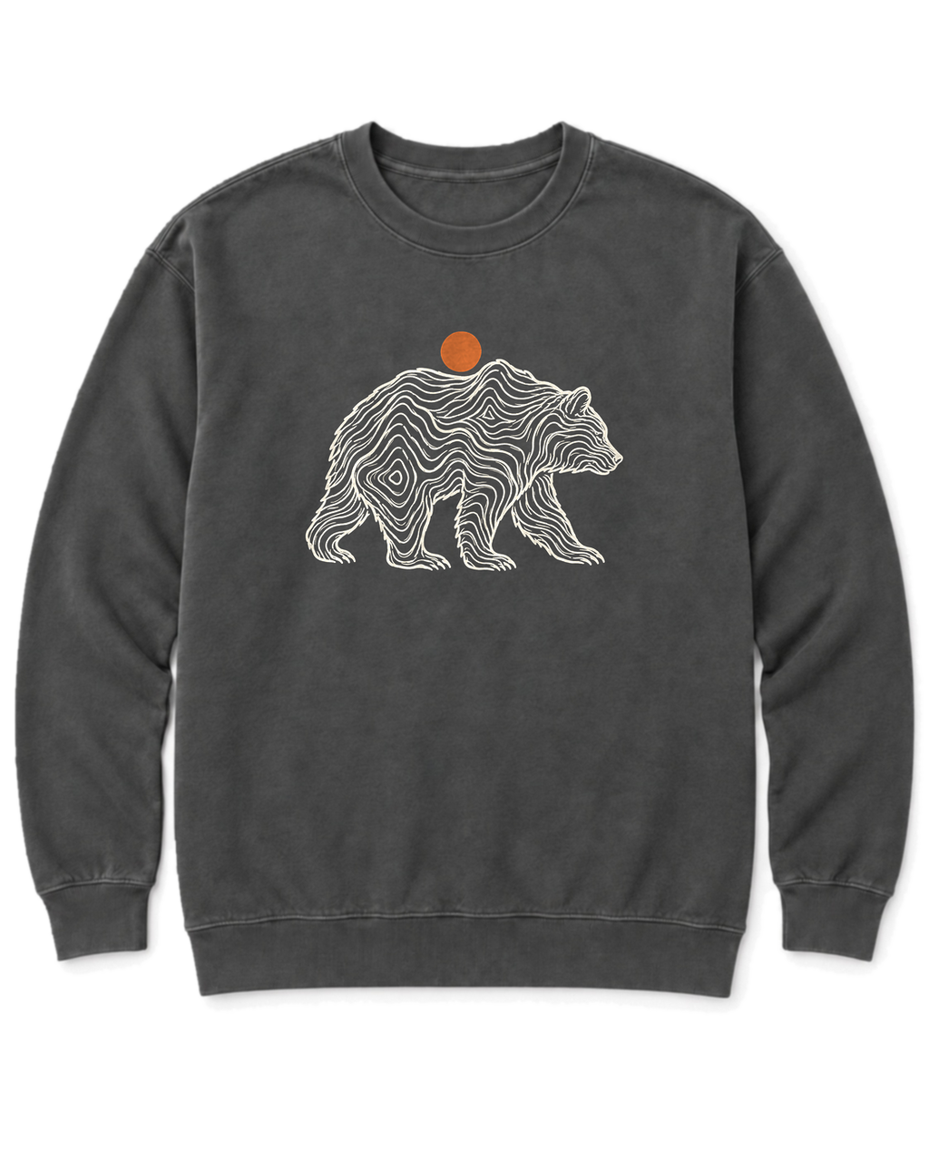 Topo Bear Sweatshirt - Pepper