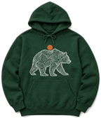 Topo Bear Hoodie - Forest Green