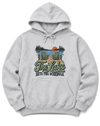 The Lake Sets the Schedule Hoodie - Ash