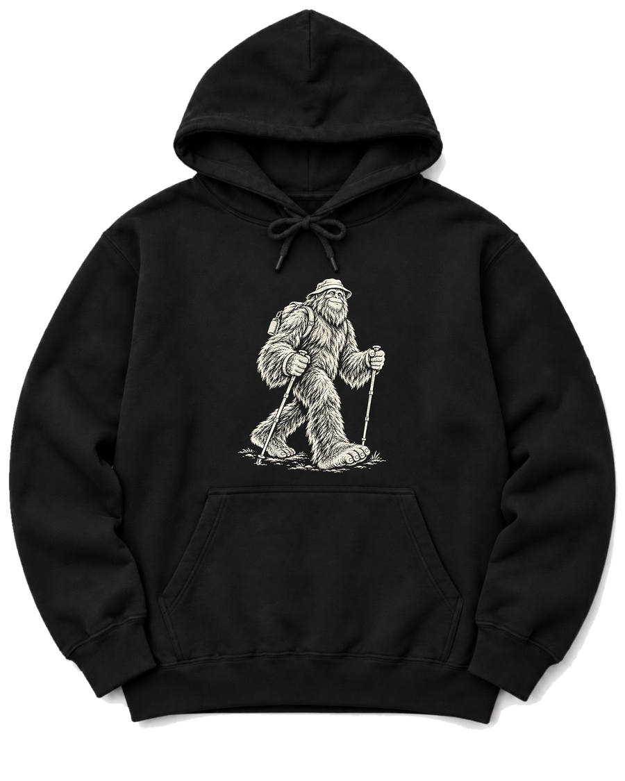 Bigfoot Day Hike Hoodie - Black