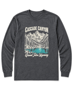 Cascade Canyon Long Sleeve Shirt - Dark Heather