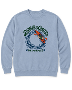 Paddled in Circles Sweatshirt - Chambray