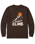Worth the Climb Long Sleeve Shirt - Dark Chocolate