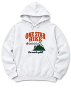 One Star Hike Hoodie - White