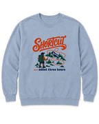 Shortcut Added Three Hours Sweatshirt - Chambray