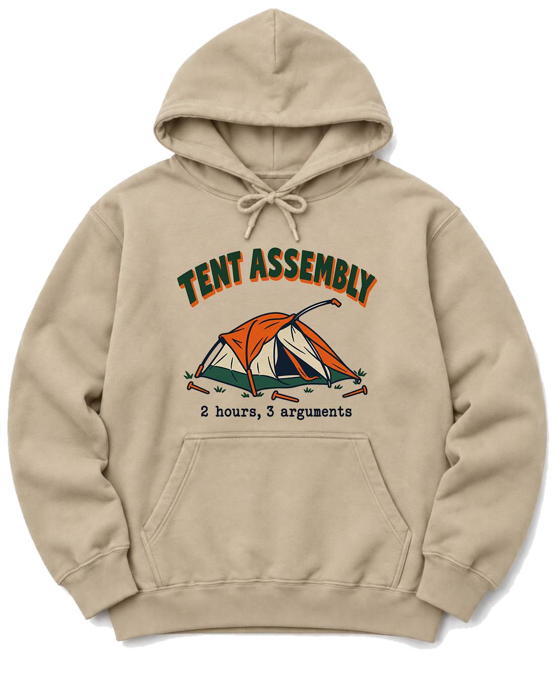 Tent Assembly Hoodie - Sand