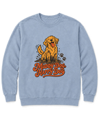 Muddy Dog, Happy Dog Sweatshirt - Chambray