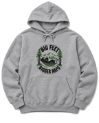 Big Feet, Bigger Naps Hoodie - Sport Grey