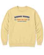 Scenic Views from the Car Sweatshirt - Butter