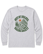 Out of Breath Hiking Society Switchback Long Sleeve Shirt - Ash