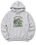 Wander a Little Farther Hoodie - Ash