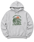 Wander a Little Farther Hoodie - Ash
