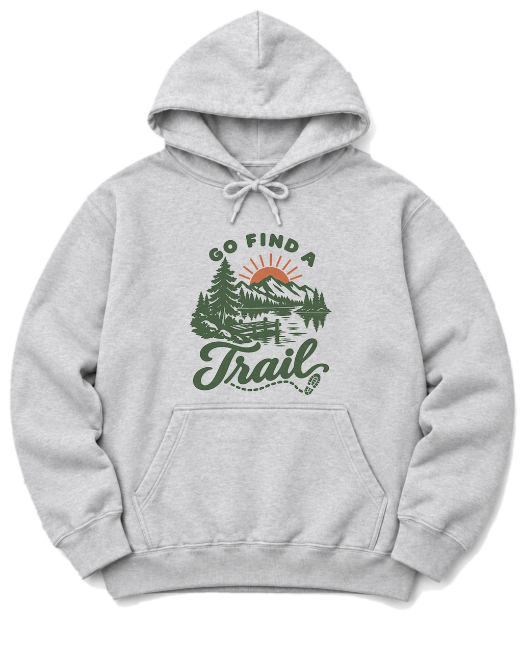 Go Find a Trail Hoodie - Ash