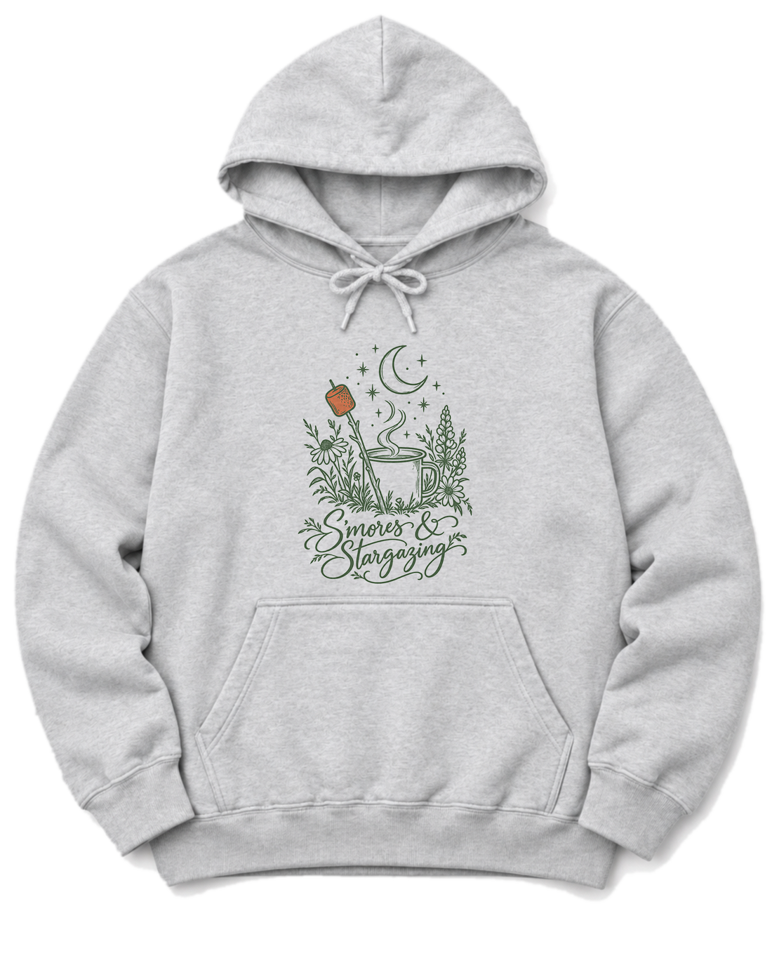 S'mores & Stargazing Hoodie - Ash