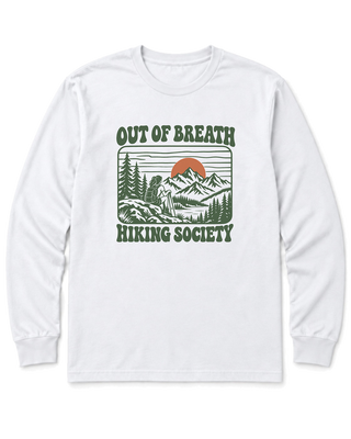 Out of Breath Hiking Society Sunset Long Sleeve Shirt