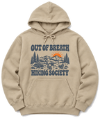 Out of Breath Hiking Society Flat Out Hoodie - Sand