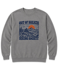 Out of Breath Hiking Society Summit Rest Sweatshirt - Grey