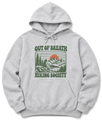Out of Breath Hiking Society Sunset Hoodie - Ash