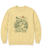 Take the Scenic Route Sweatshirt - Butter