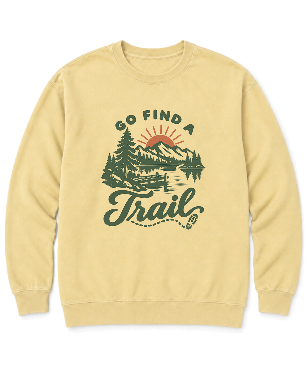 Go Find a Trail Sweatshirt - Butter
