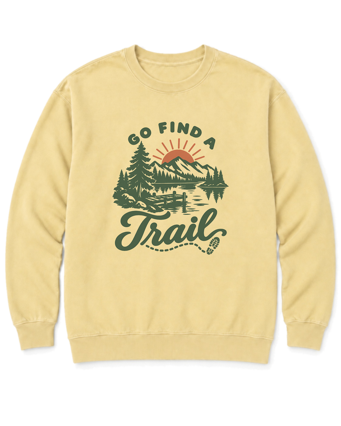 Go Find a Trail Sweatshirt - Butter