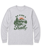 Go Find a Trail Long Sleeve Shirt - Ash