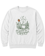 S'mores & Stargazing Sweatshirt - White