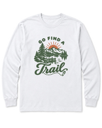 Go Find a Trail Long Sleeve Shirt - White