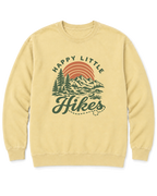 Happy Little Hikes Sweatshirt - Butter