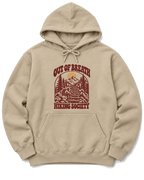 Out of Breath Hiking Society Log Steps Hoodie - Sand