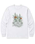 Happy Trails Ahead Long Sleeve Shirt - White