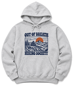 Out of Breath Hiking Society Summit Rest Hoodie - Ash