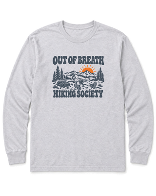 Out of Breath Hiking Society Flat Out Long Sleeve Shirt