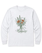 Gone Wildflowering Long Sleeve Shirt - White