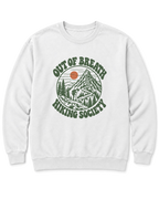 Out of Breath Hiking Society Switchback Sweatshirt - White