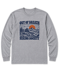 Out of Breath Hiking Society Summit Rest Long Sleeve Shirt - Sport Grey