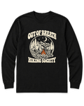 Out of Breath Hiking Society Campfire Night Long Sleeve Shirt - Black