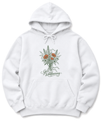 Gone Wildflowering Hoodie - White